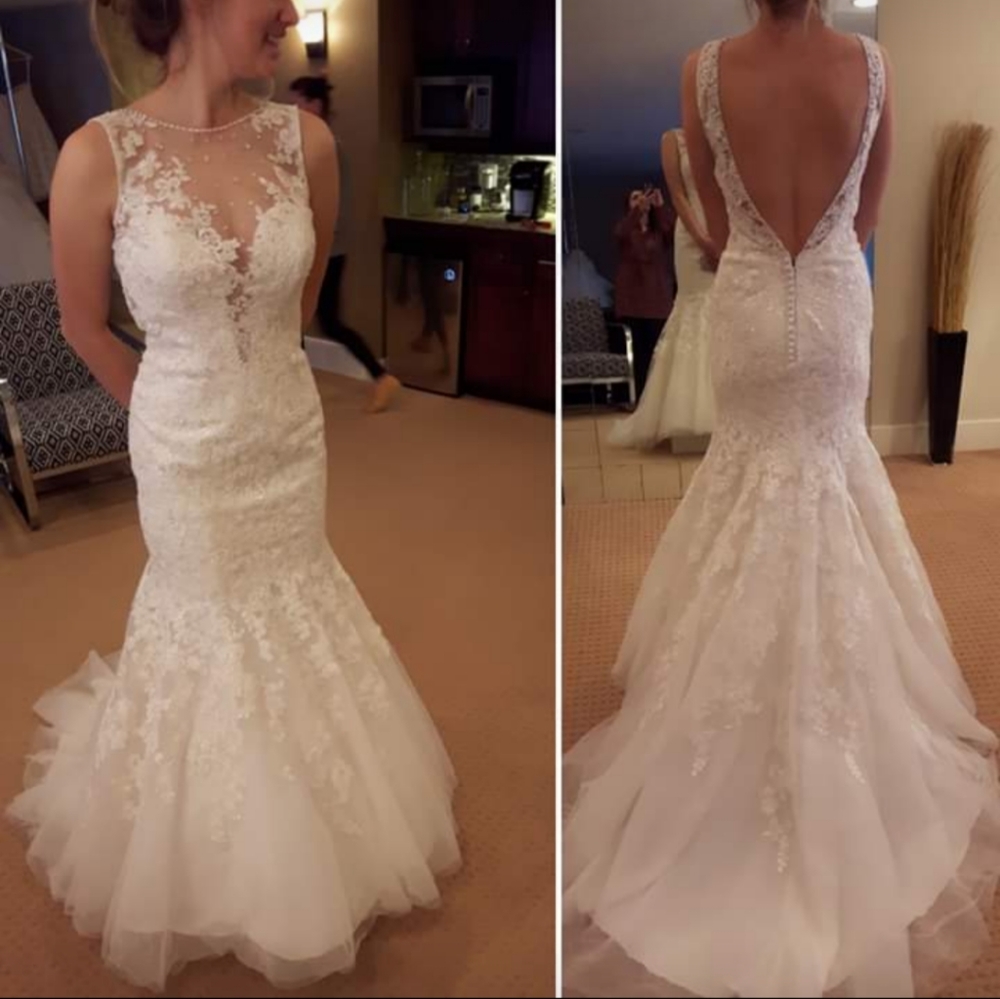 Allure Romance 2807 sz 6 wedding dress